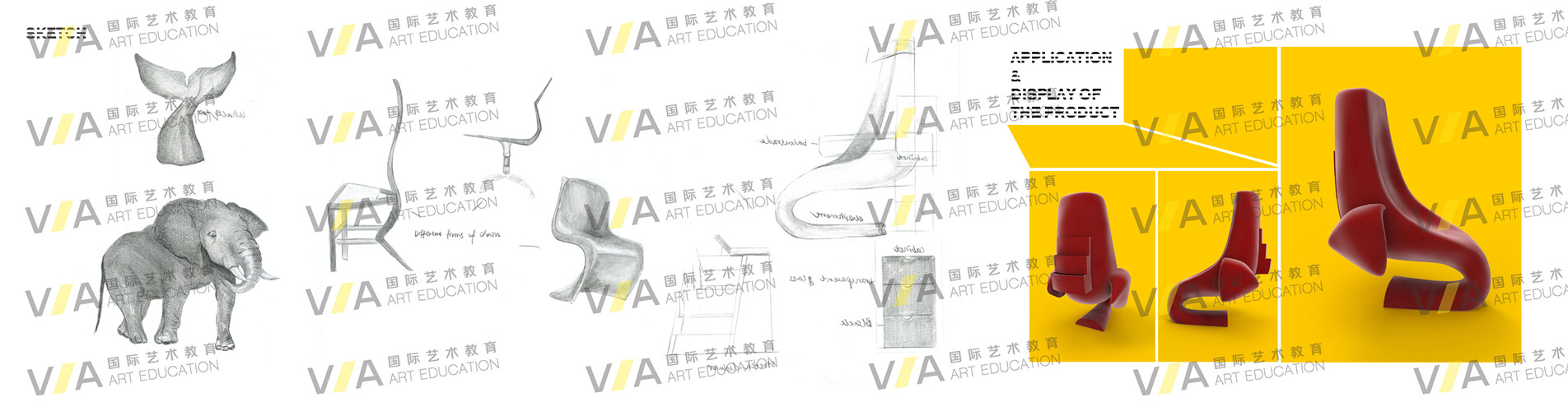 服装设计专业艺术生留学作品集案例